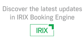 IRIX Booking engine updates